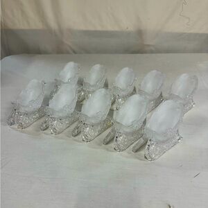 Vintage Christmas Sleigh Candy/Nut Cups (lot of 10)